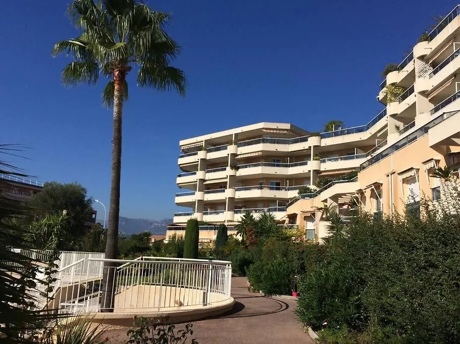 아파트 Nice Ouest- Studio Vue Mer Garage Piscine Wifi
